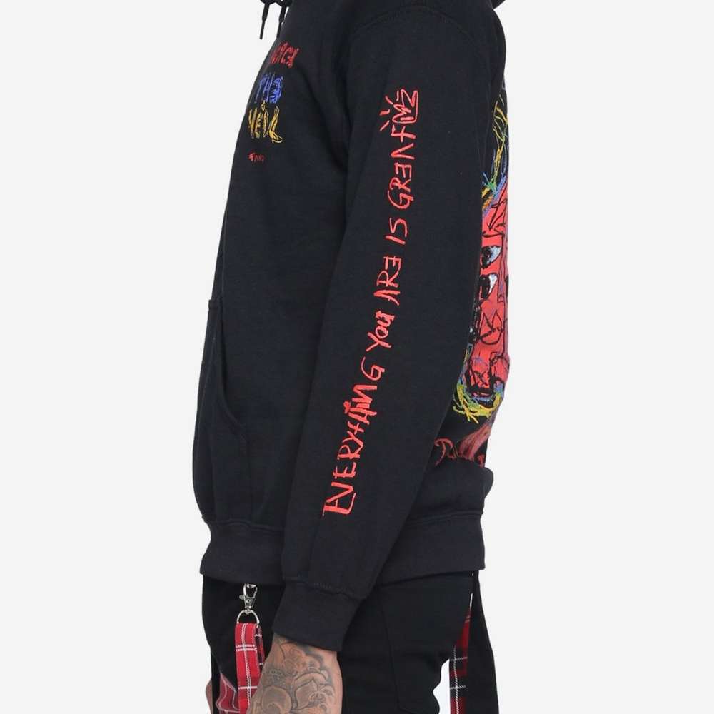 Pierce The Veil Hold On Till May Hoodie, SINGLECOLOR, large