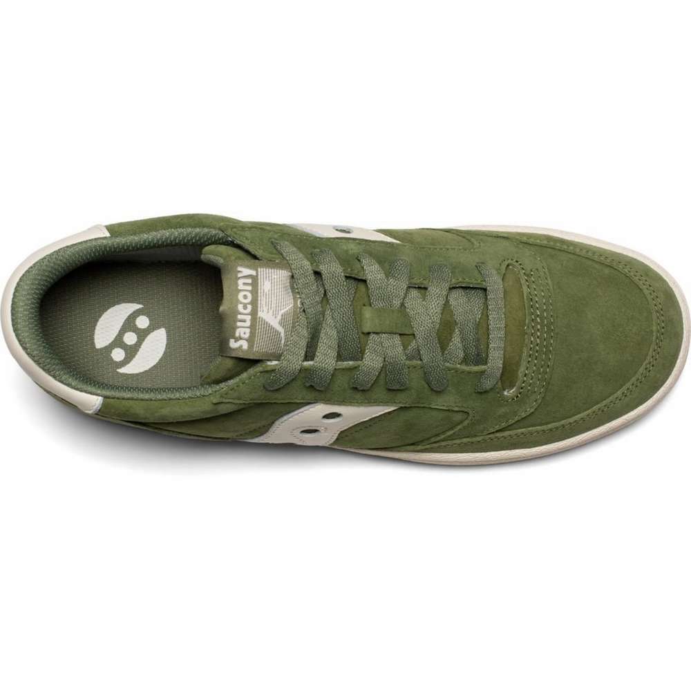 Jazz Court Nubuck, Green, large
