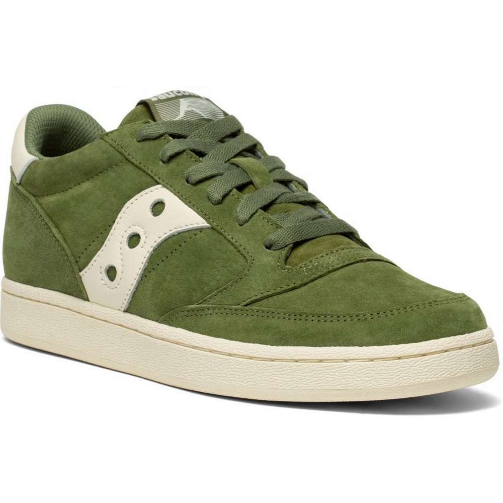 Jazz Court Nubuck, Green, large