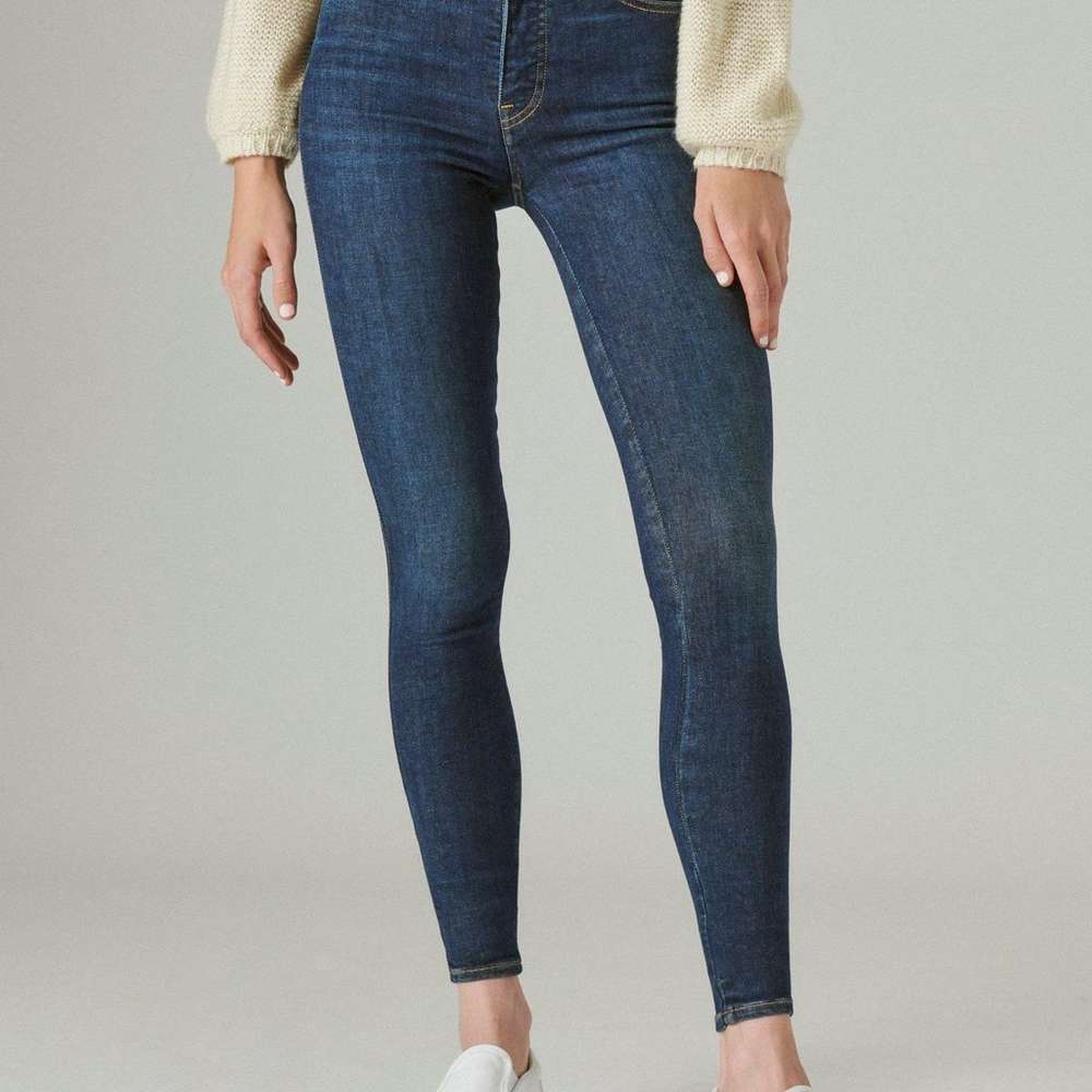uni fit high rise skinny jean, INCLUSION BLUE, large
