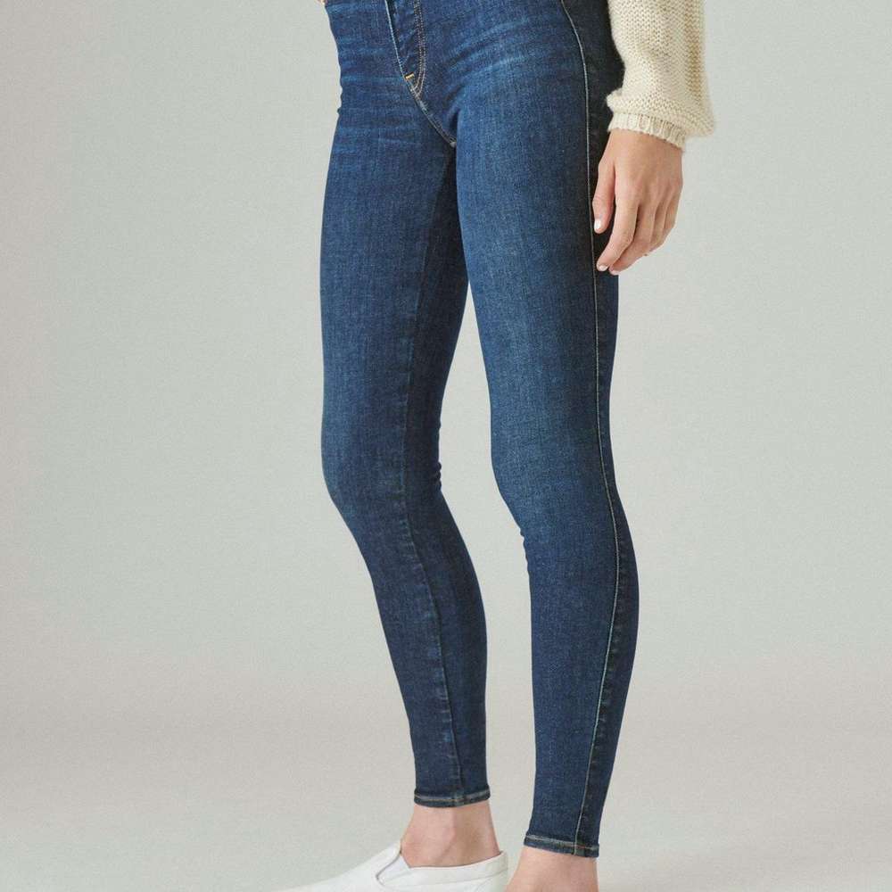uni fit high rise skinny jean, INCLUSION BLUE, large