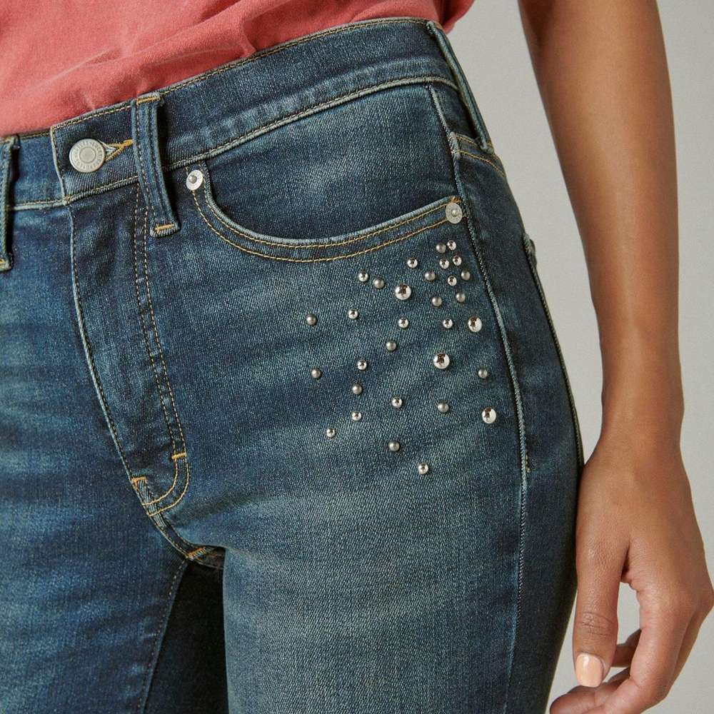 studded high rise bridgette skinny, KEYNOTE RIDGE, large