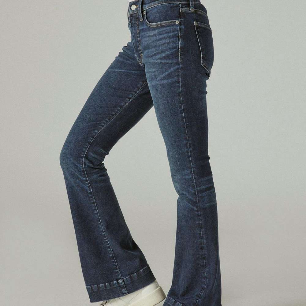 high rise stevie flare jean, MONSOON, large