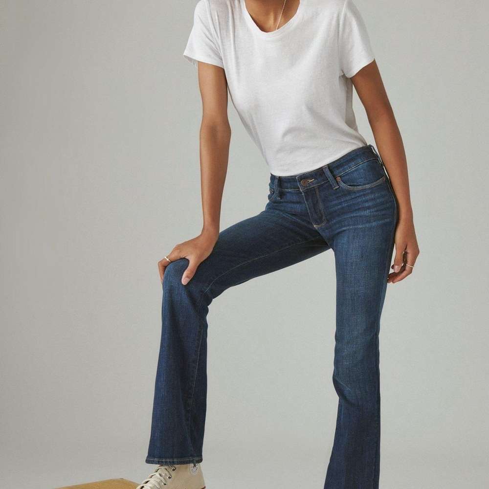 mid rise sweet boot, AGATE, large
