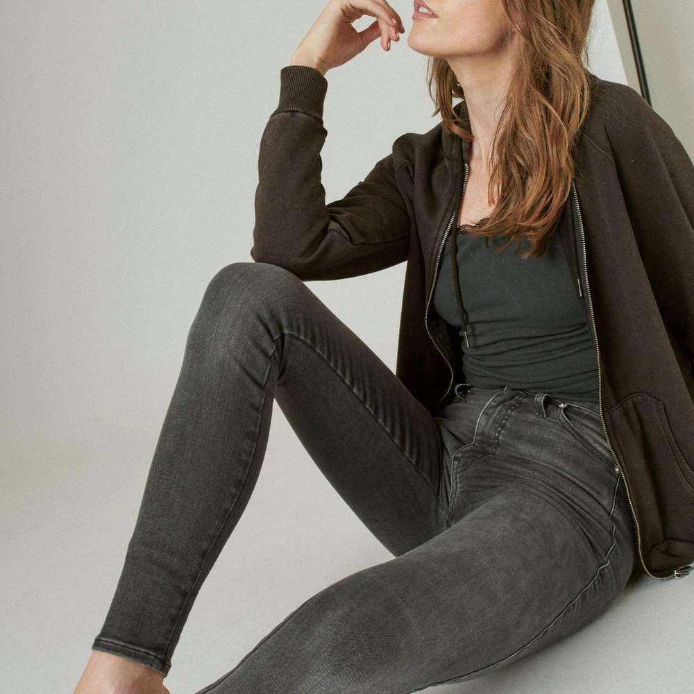 uni fit high rise skinny jean, GLOBAL GREY, large