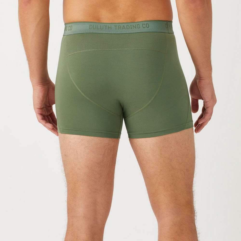 Men's Dang Soft Short Boxer Briefs, Black, large