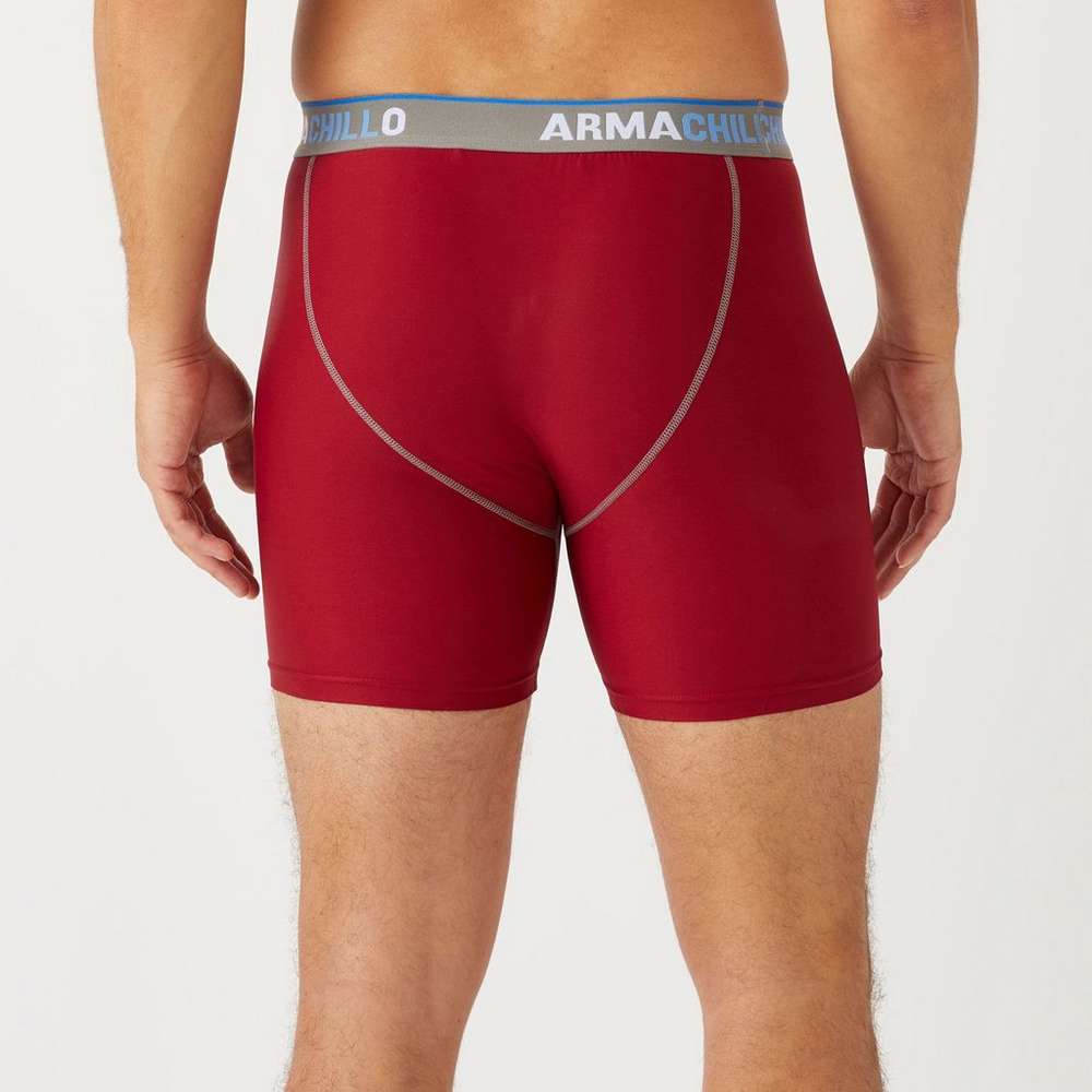 Men's Armachillo Cooling Boxer Briefs, Baltic Blue, large