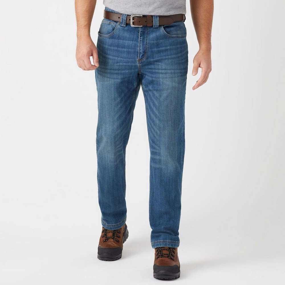 Men's Ballroom Double Flex Slim Fit Jeans, Medium Indigo Wash, large