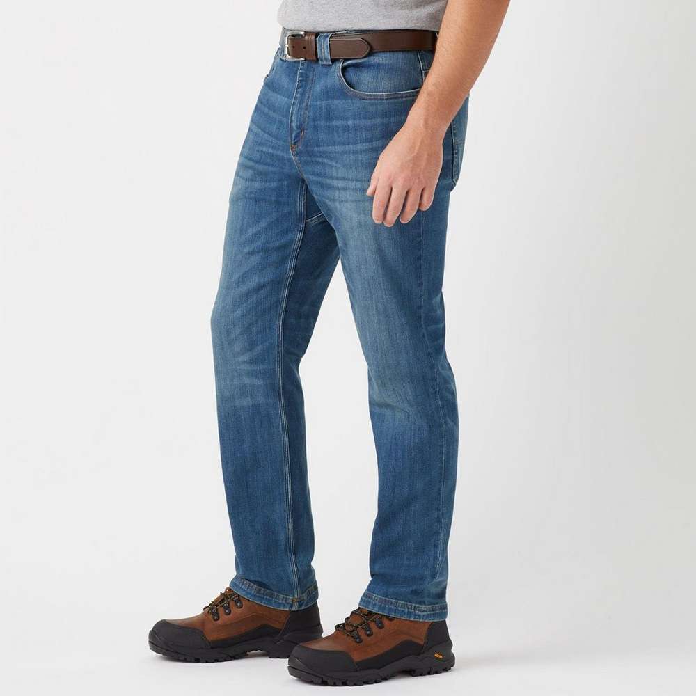 Men's Ballroom Double Flex Slim Fit Jeans, Medium Indigo Wash, large