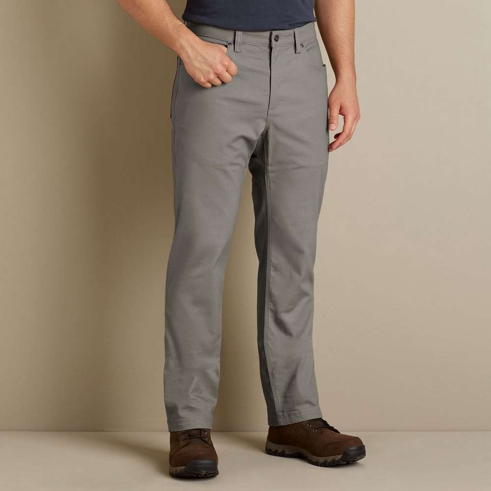 Men's DuluthFlex Fire Hose Standard Fit 5-Pocket Pants, Burgundy, large