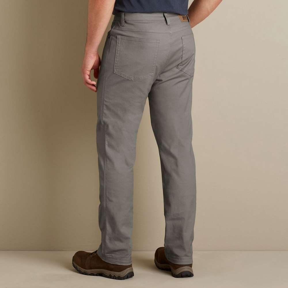 Men's DuluthFlex Fire Hose Standard Fit 5-Pocket Pants, Burgundy, large