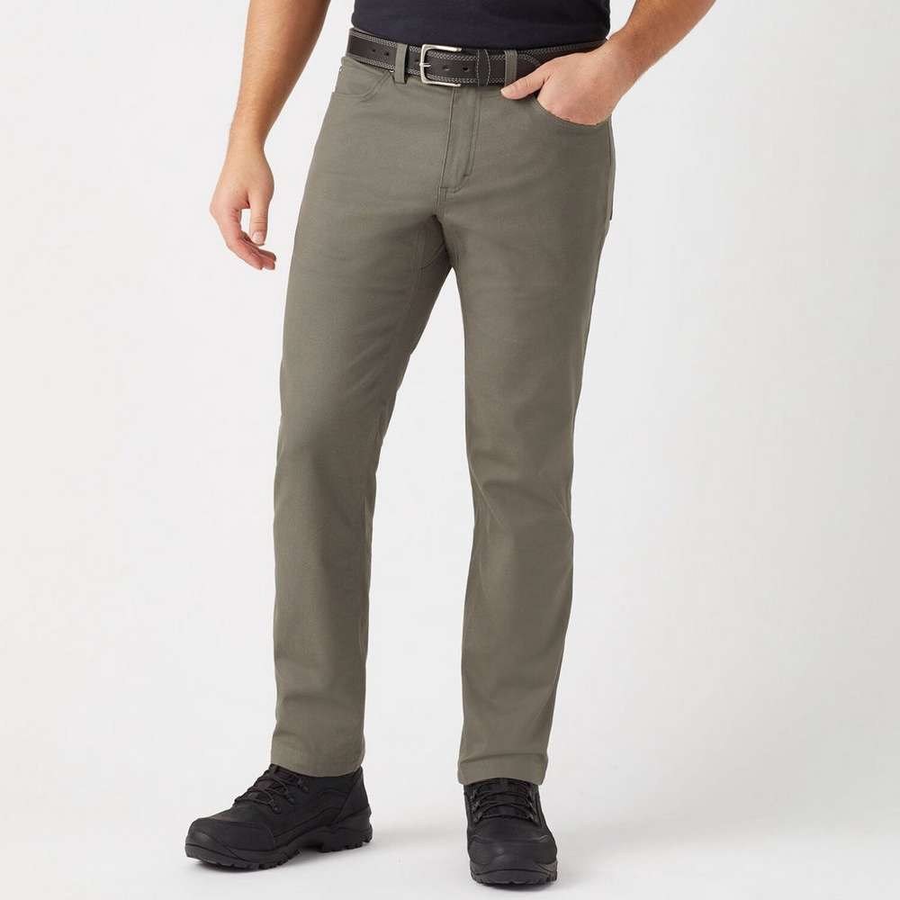 Men's DuluthFlex Fire Hose Slim Fit 5-Pocket Pants, Burgundy, large