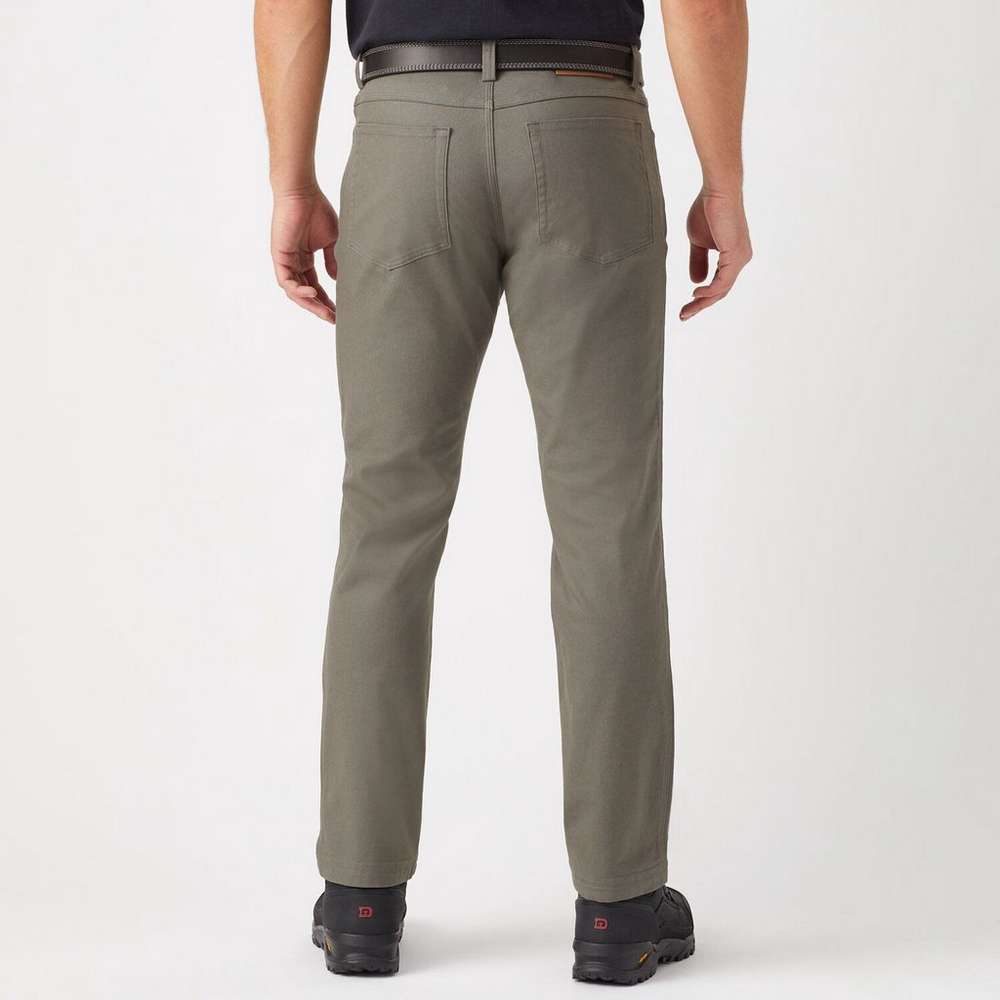 Men's DuluthFlex Fire Hose Slim Fit 5-Pocket Pants, Burgundy, large