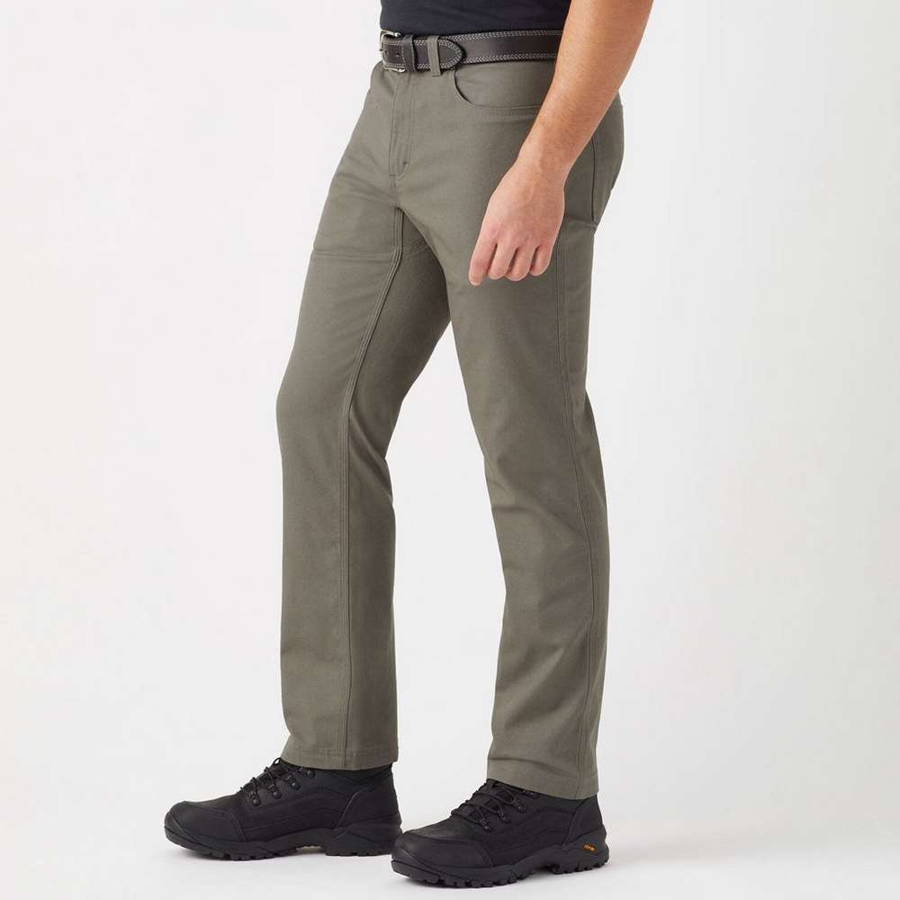 Men's DuluthFlex Fire Hose Slim Fit 5-Pocket Pants, Burgundy, large