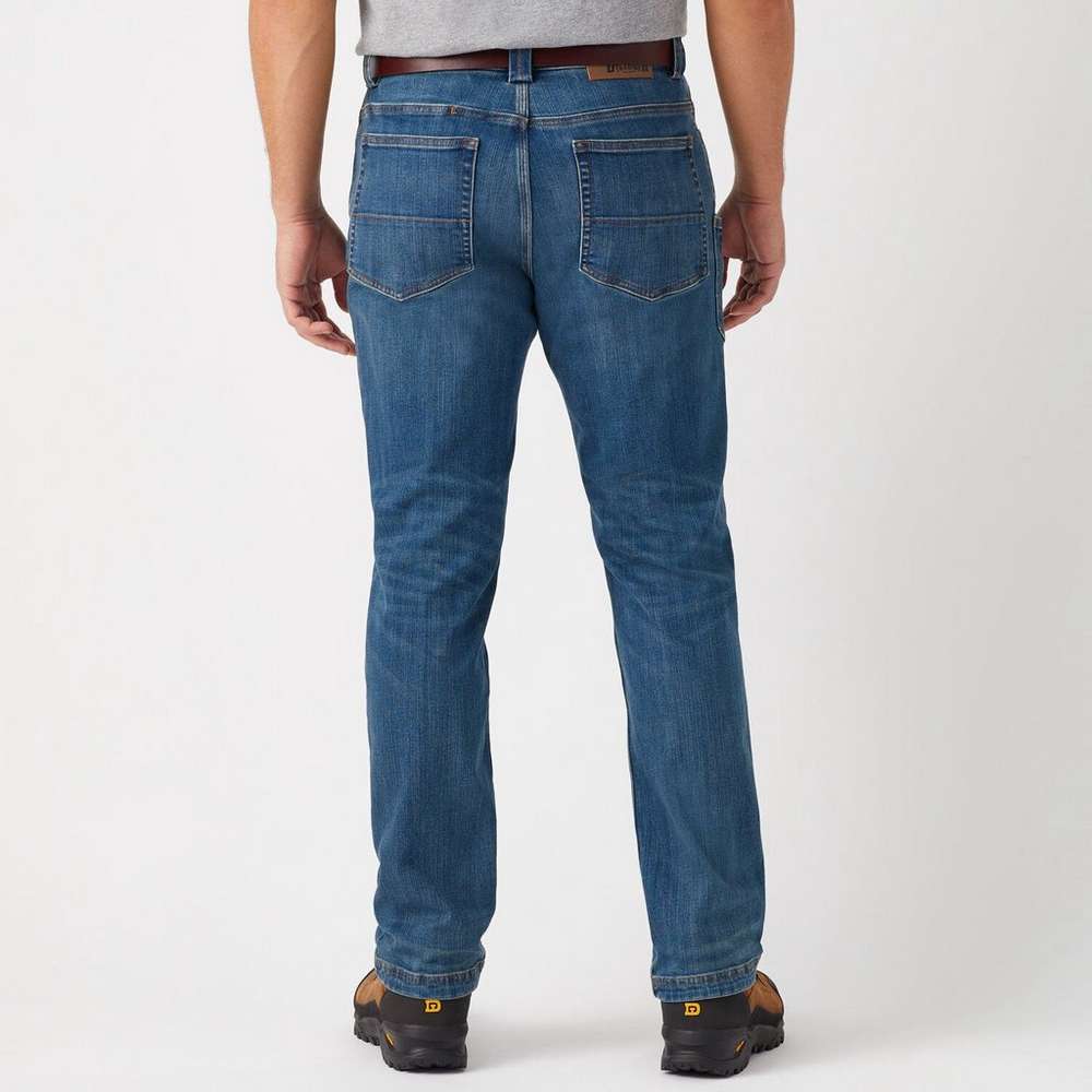 Men's Ballroom Double Flex Standard Fit Jeans, Medium Indigo Wash, large