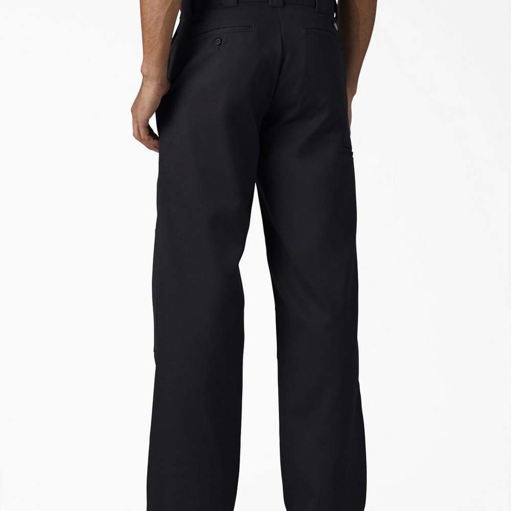 FLEX Loose Fit Double Knee Work Pants, Black, Black (BK), large