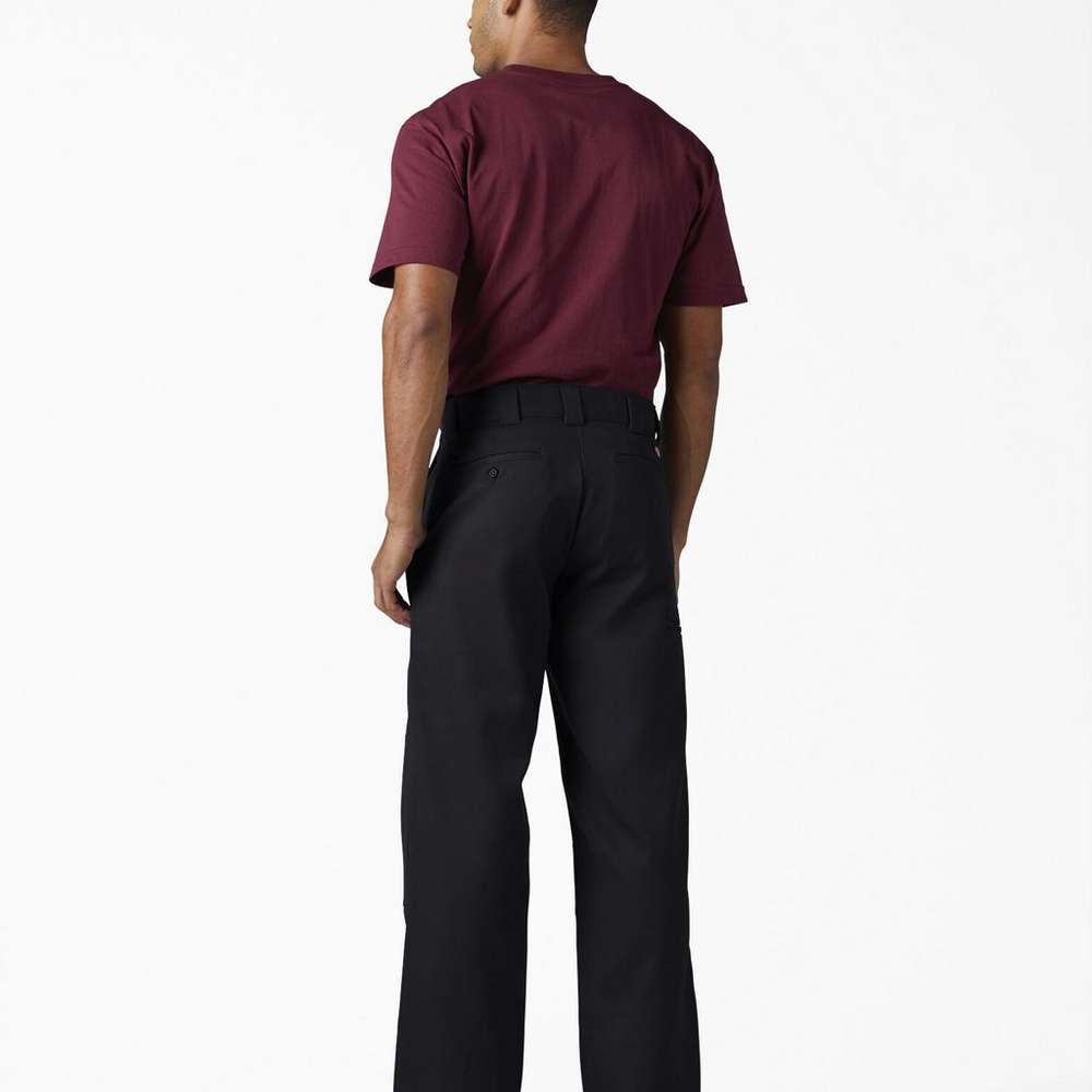 FLEX Loose Fit Double Knee Work Pants, Black, Black (BK), large