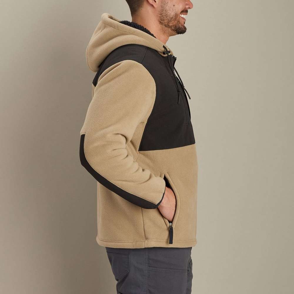 Men's AKHG Bear Hide Hooded Jacket, Tidewater Teal, large