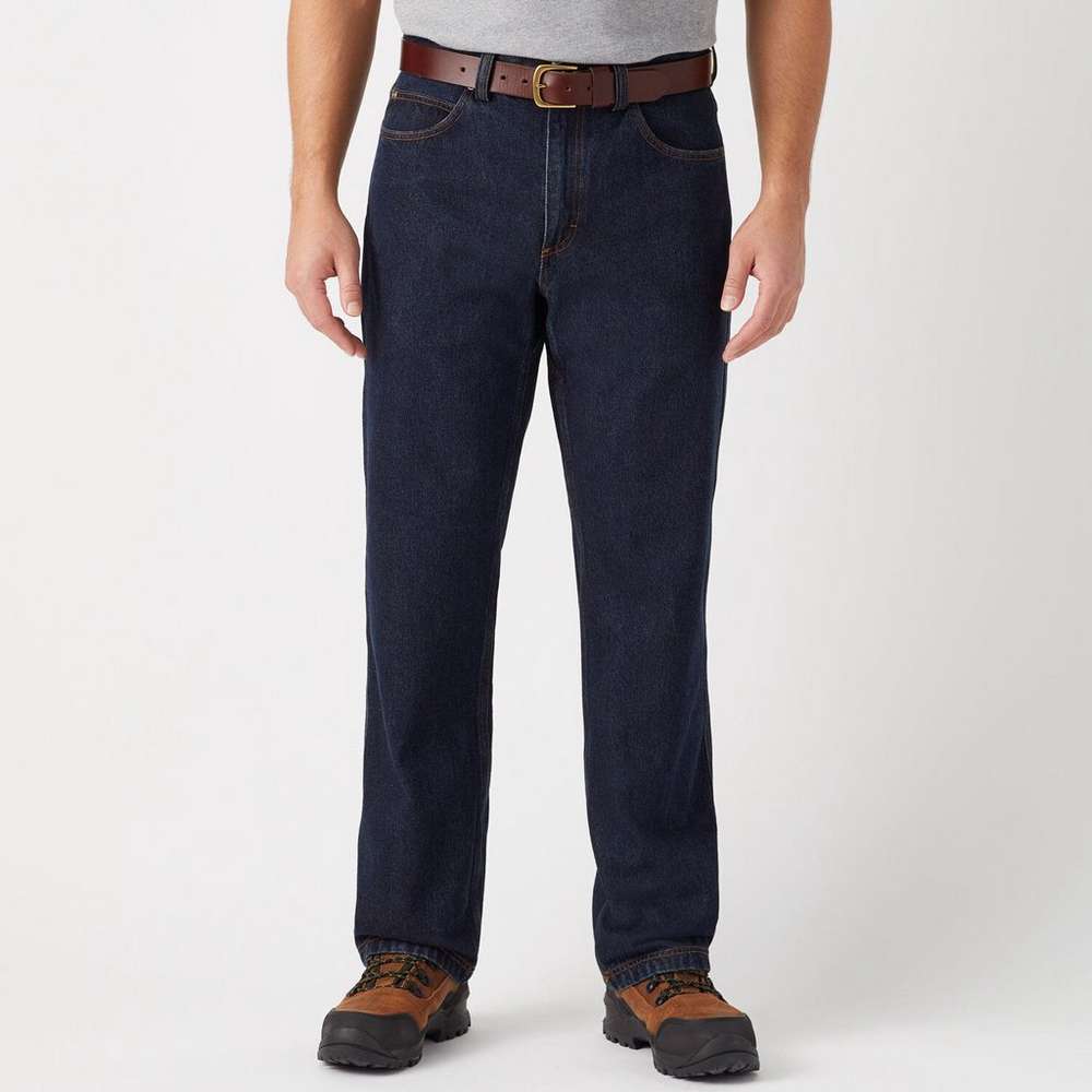 Men's Ballroom Relaxed Fit Jeans, Dark Indigo, large