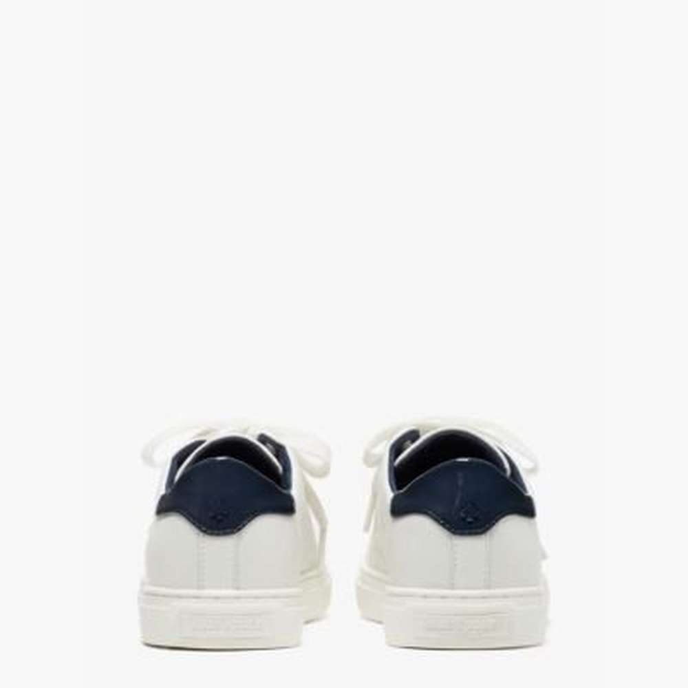 audrey sneakers, optic white/blazer blue, large