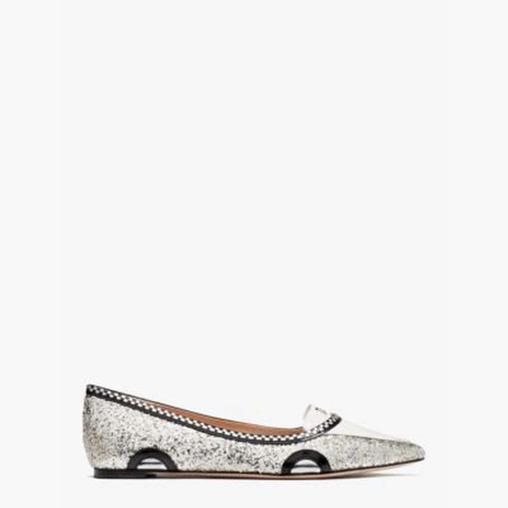 gogo taxi flats, silver gold, large