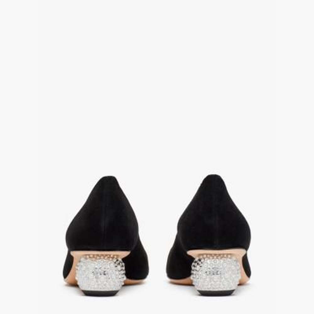 ruby pumps, black, large