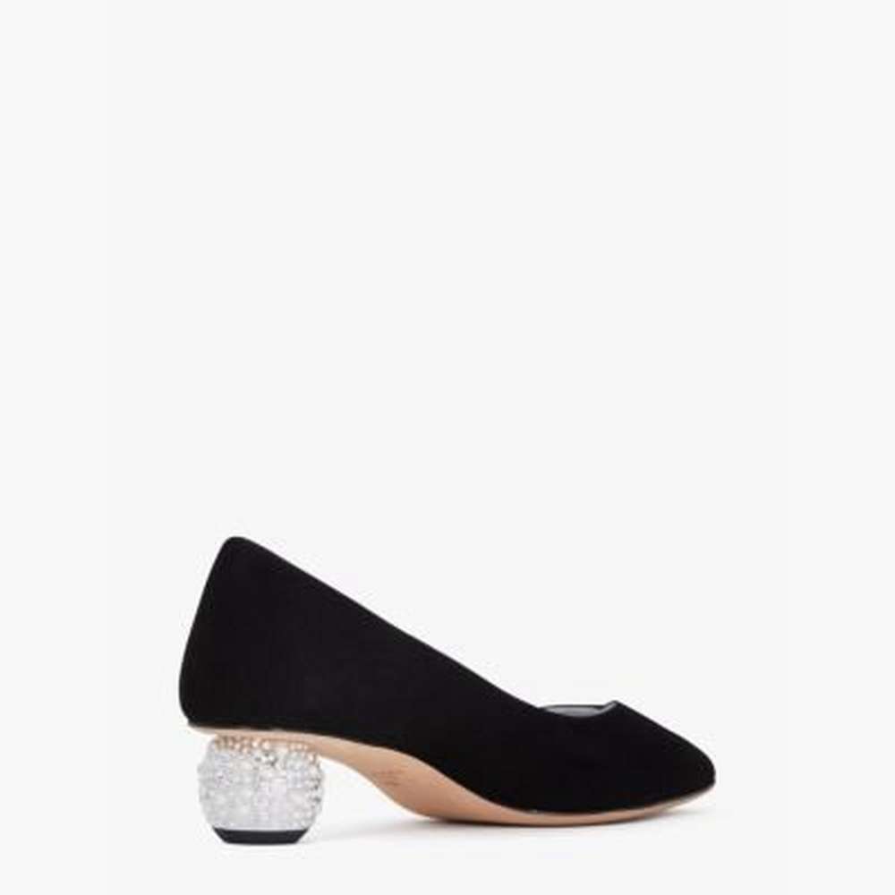 ruby pumps, black, large