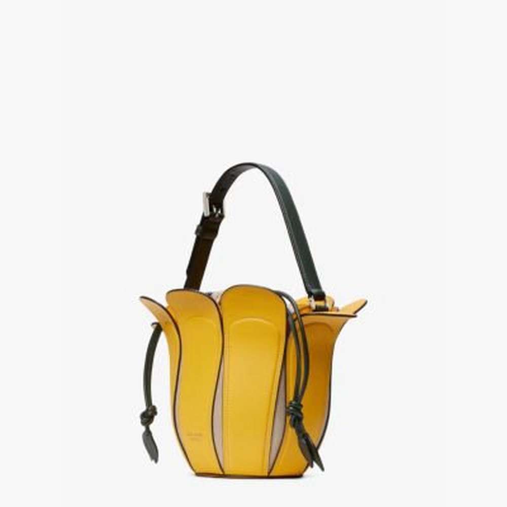 petal medium bucket bag, morning light, large