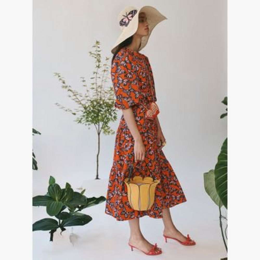 petal medium bucket bag, morning light, large