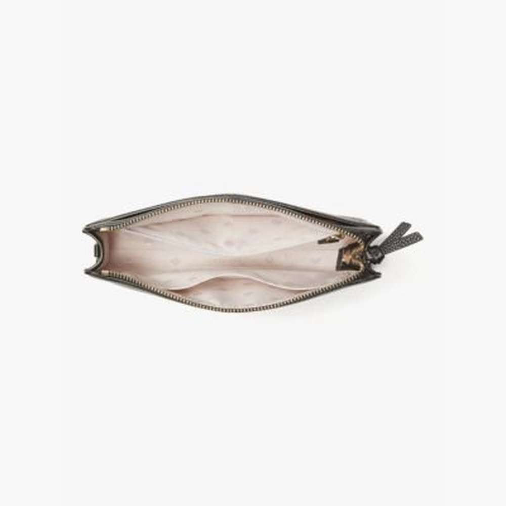 knott small crossbody, black, large