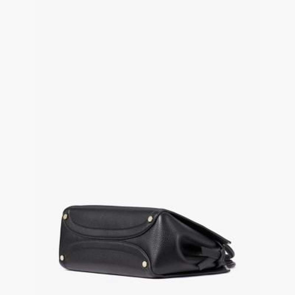knott medium satchel, black, large