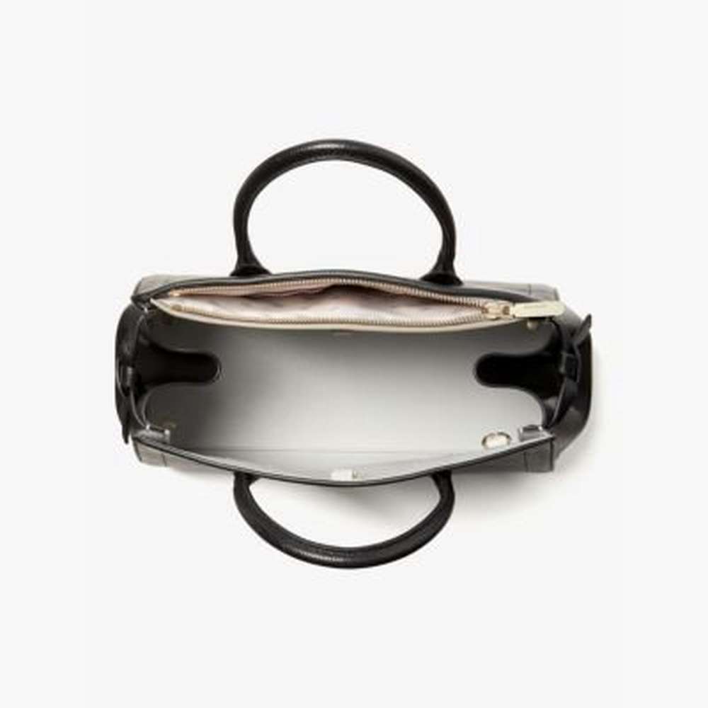 knott large satchel, black, large