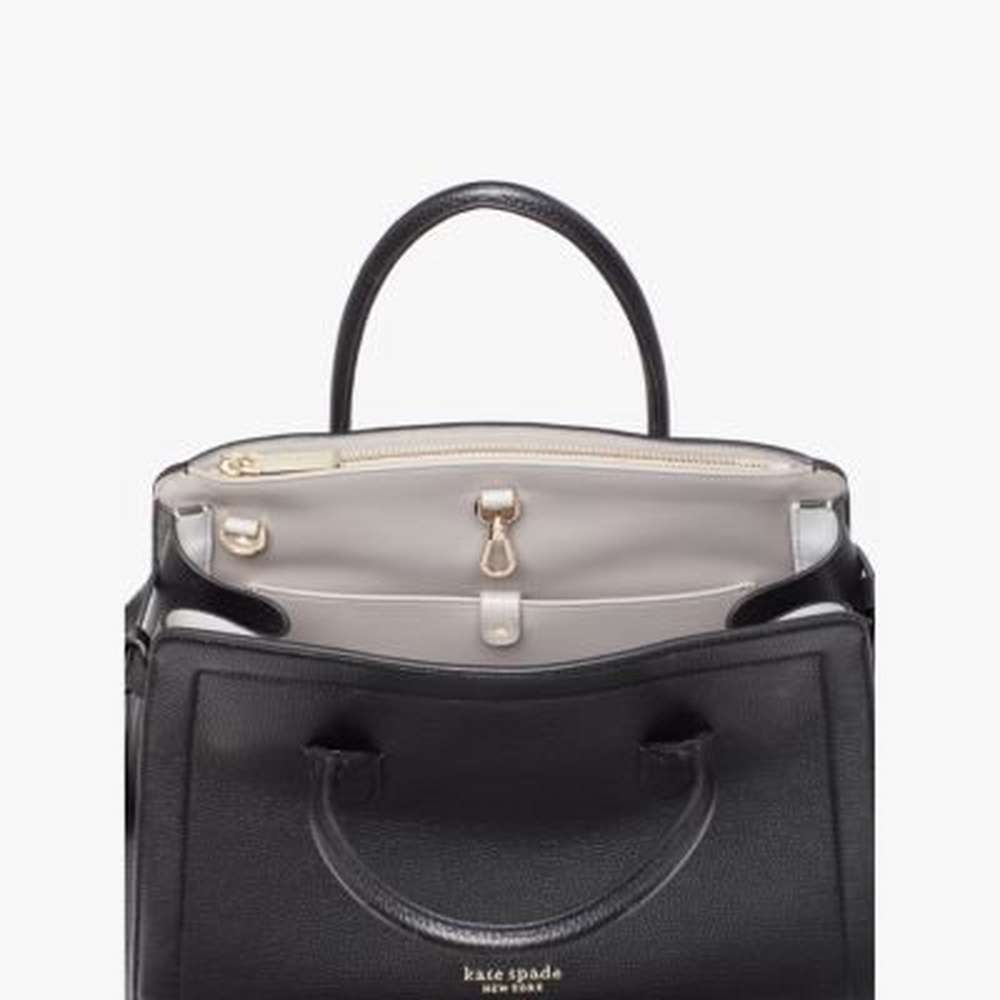knott large satchel, black, large