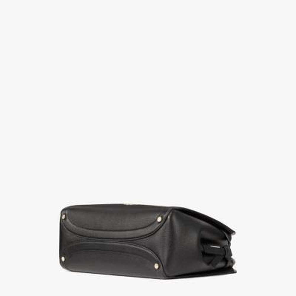 knott large satchel, black, large