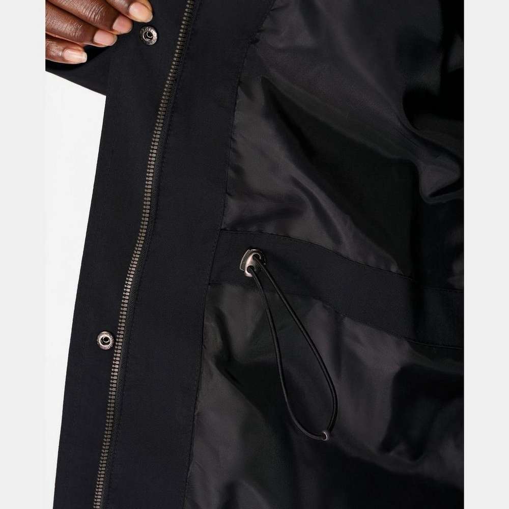 Stride Waterproof Parka, Black, large