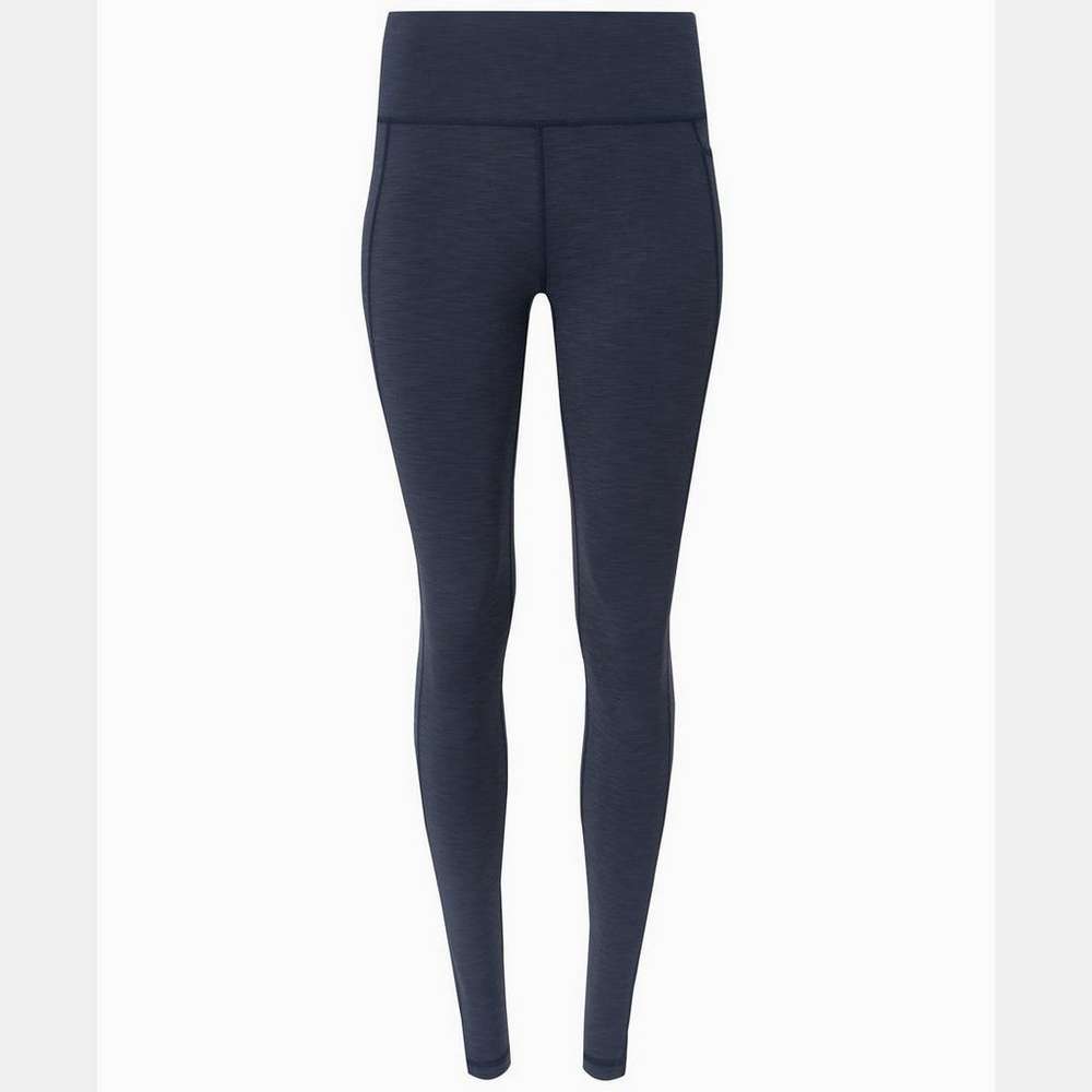 Super Sculpt 7/8 Yoga Leggings, Navy Blue, large