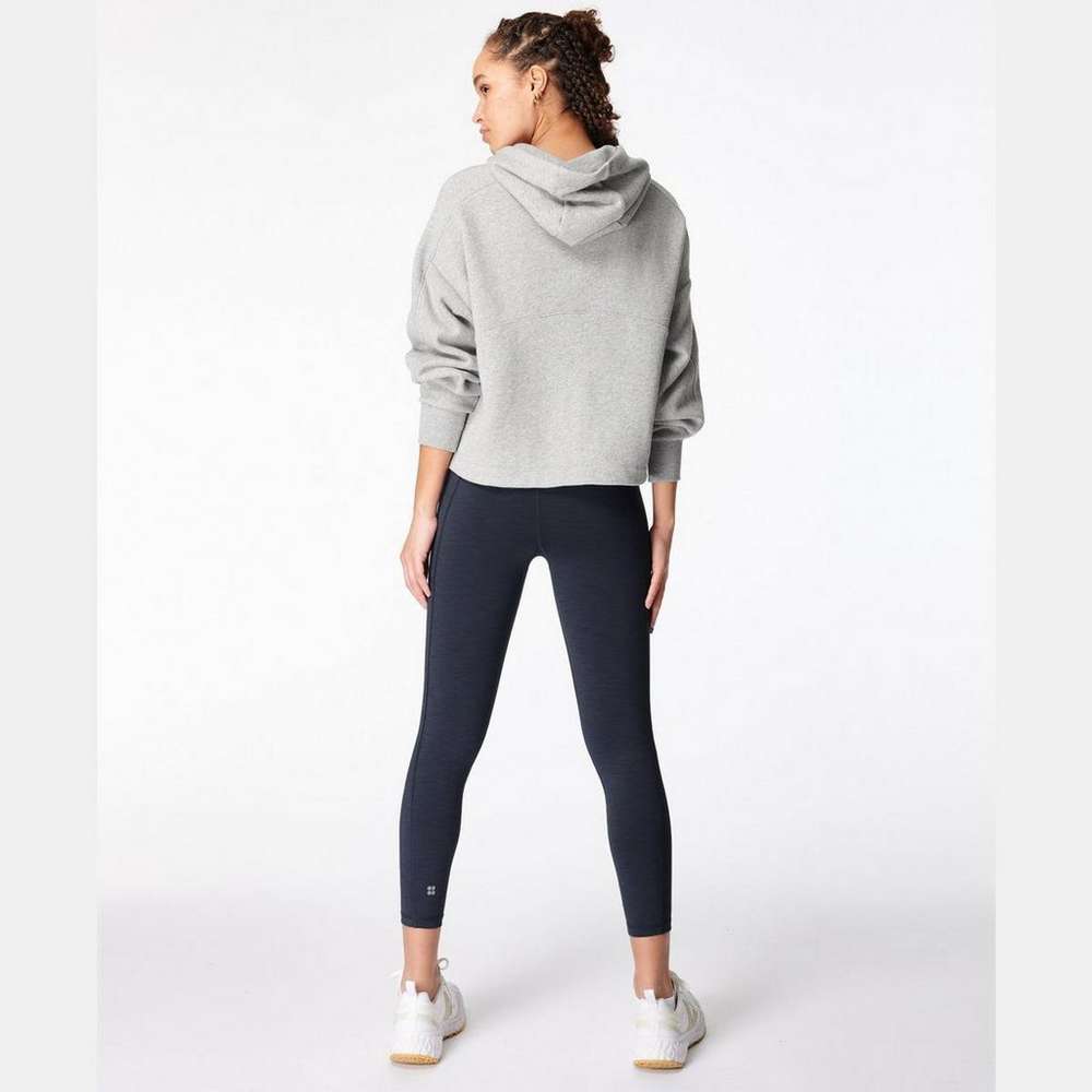 Super Sculpt 7/8 Yoga Leggings, Navy Blue, large