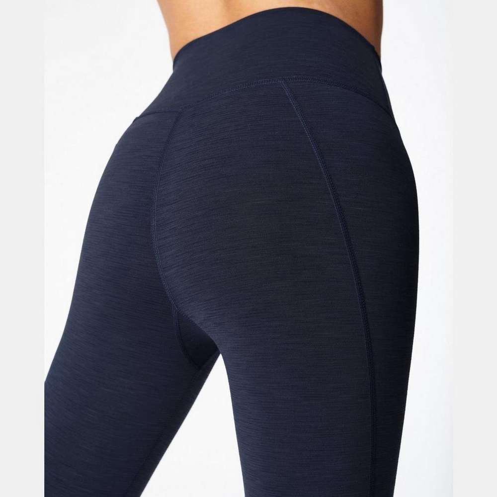 Super Sculpt 7/8 Yoga Leggings, Navy Blue, large