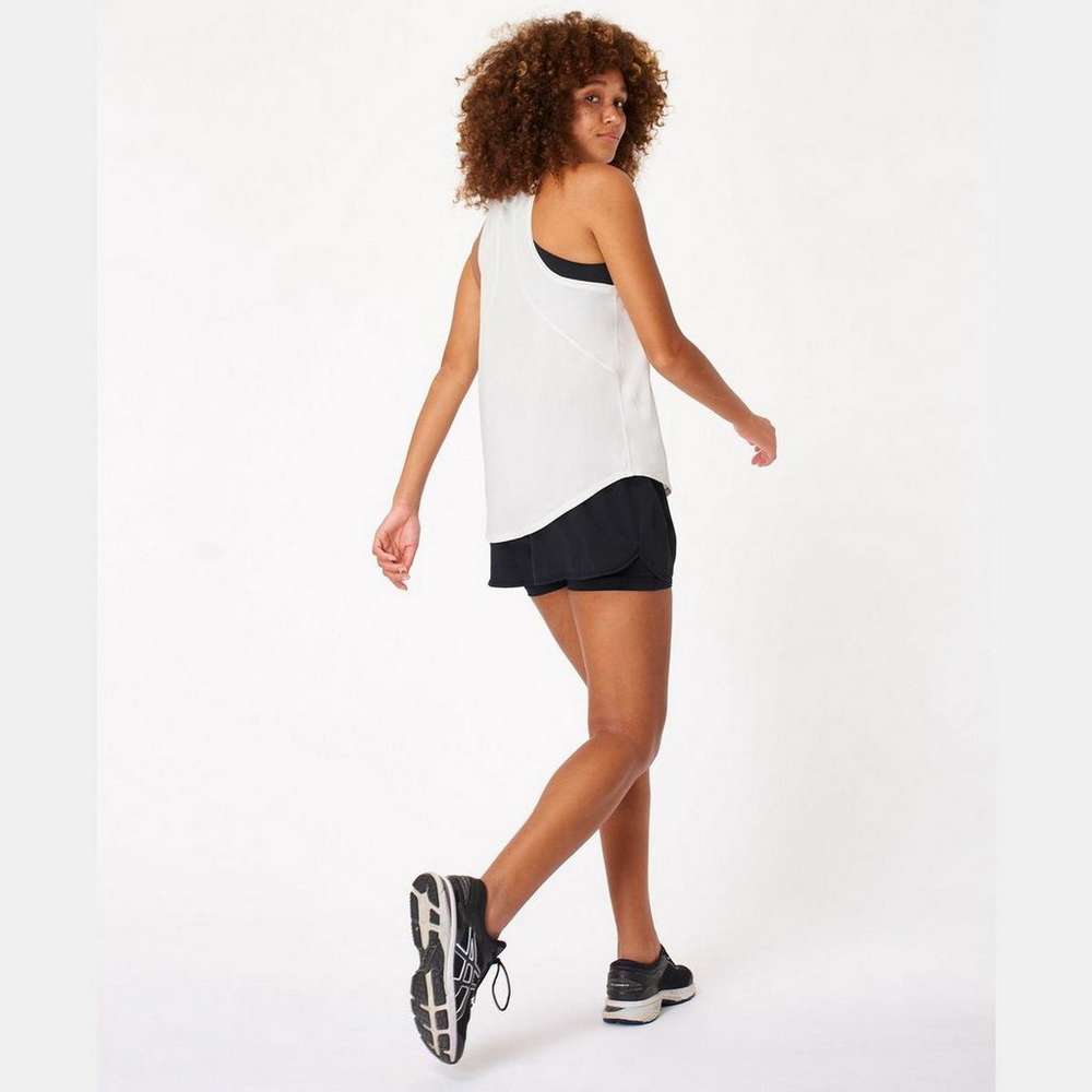 Energise Workout Tank, Lily White, large