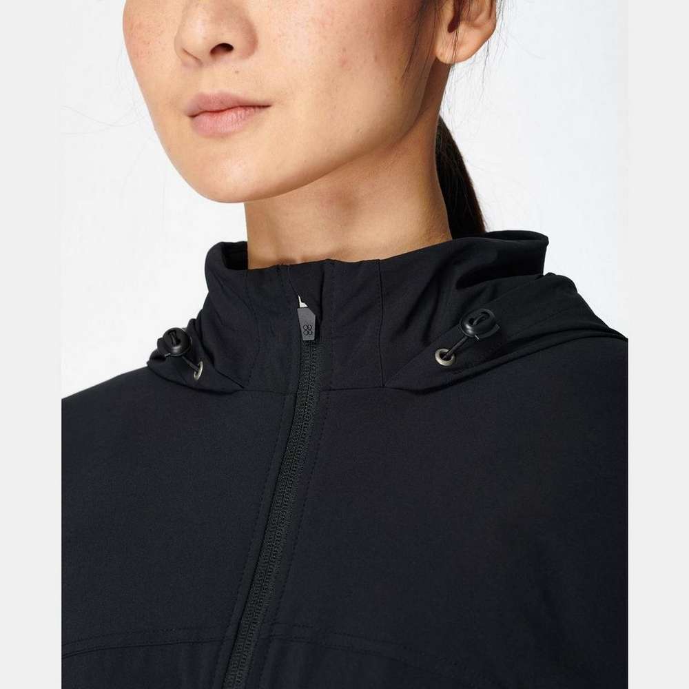 Fast Track Running Jacket, Black, large