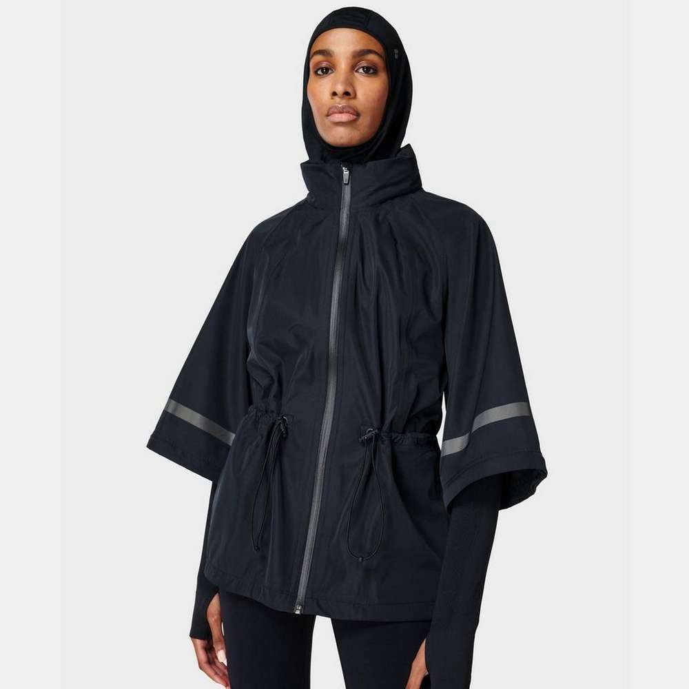 Mission Waterproof Jacket, Black, large