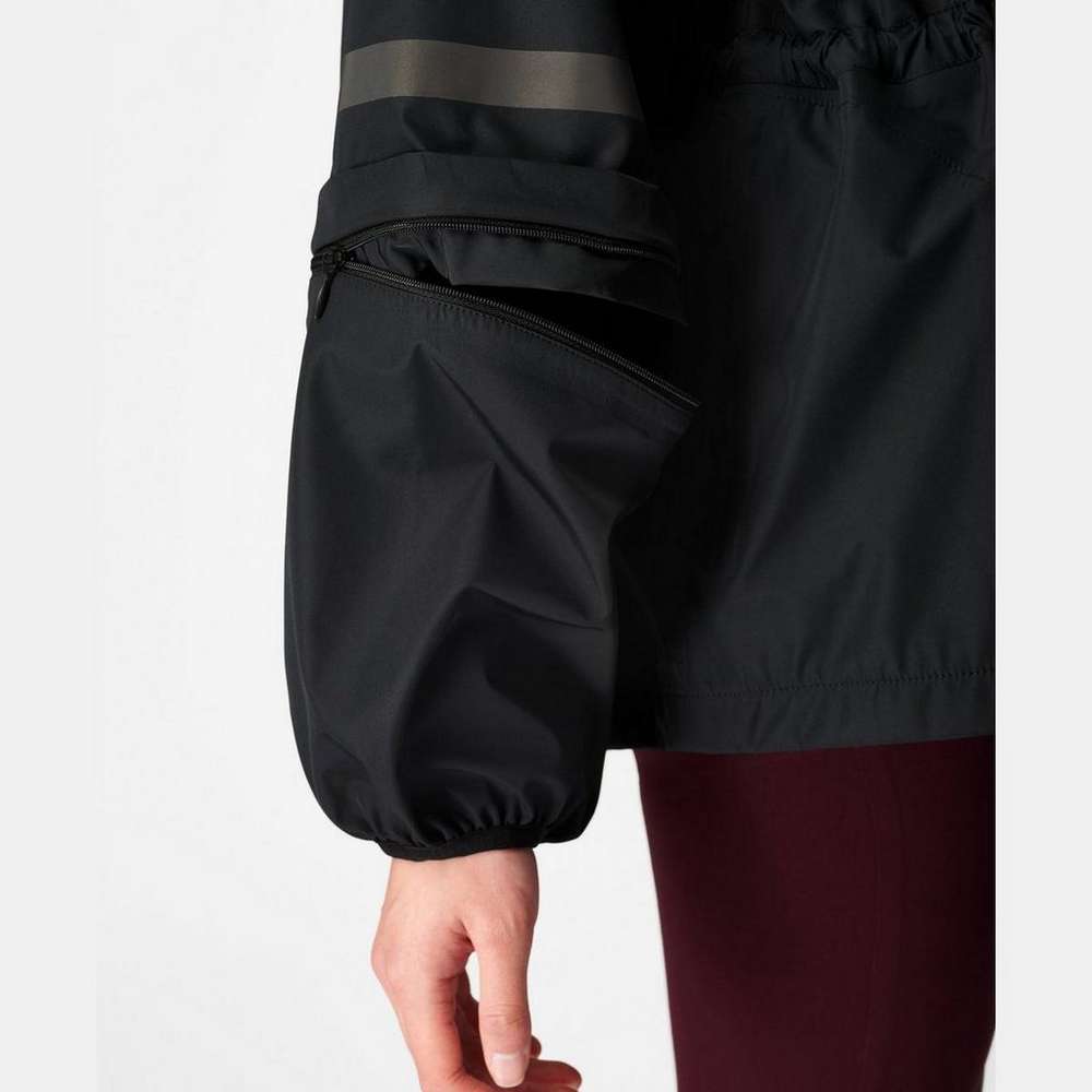 Mission Performance Waterproof Jacket, Black, large