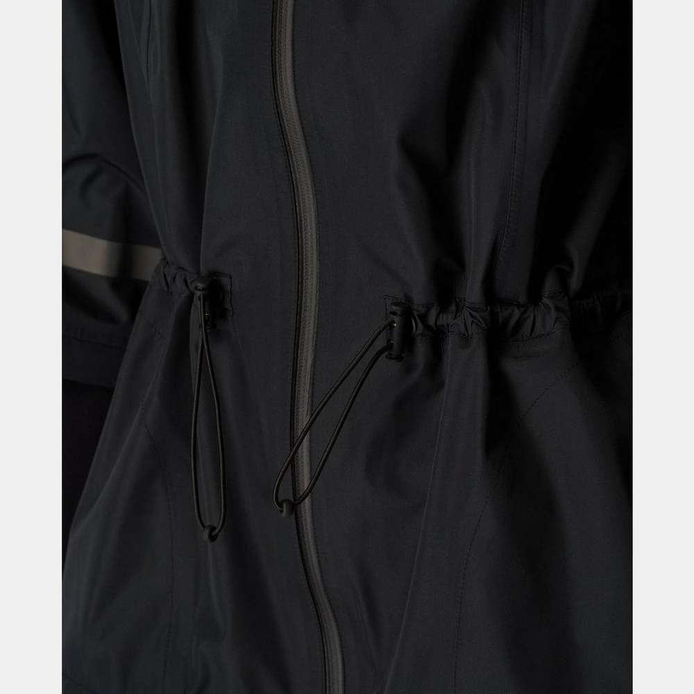 Mission Performance Waterproof Jacket, Black, large