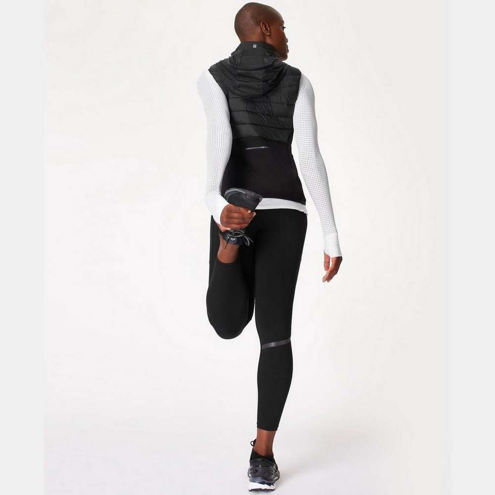 Accelerate Running Vest, Black, large