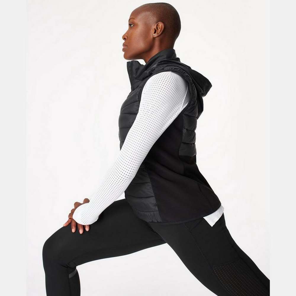 Accelerate Running Vest, Black, large