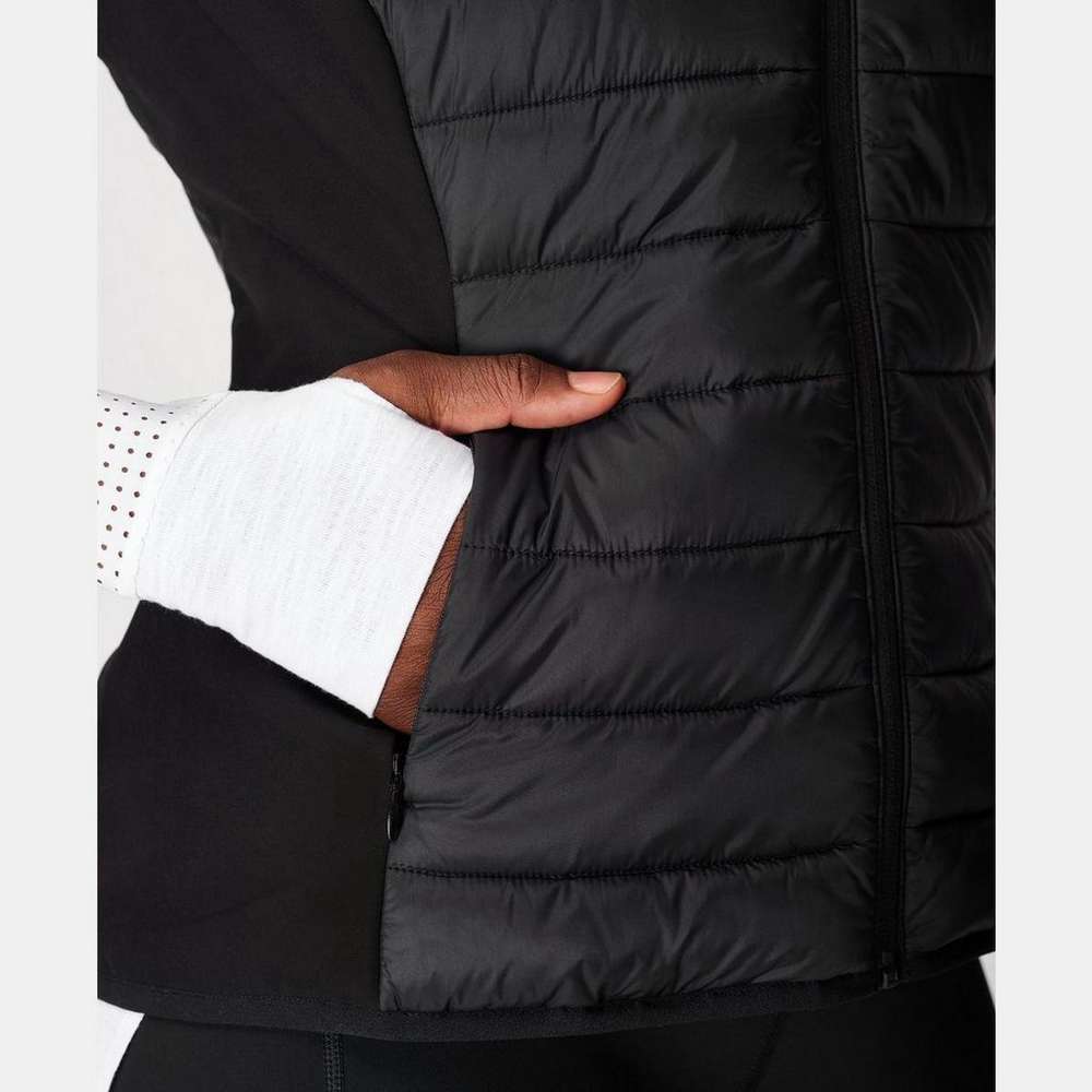 Accelerate Running Vest, Black, large