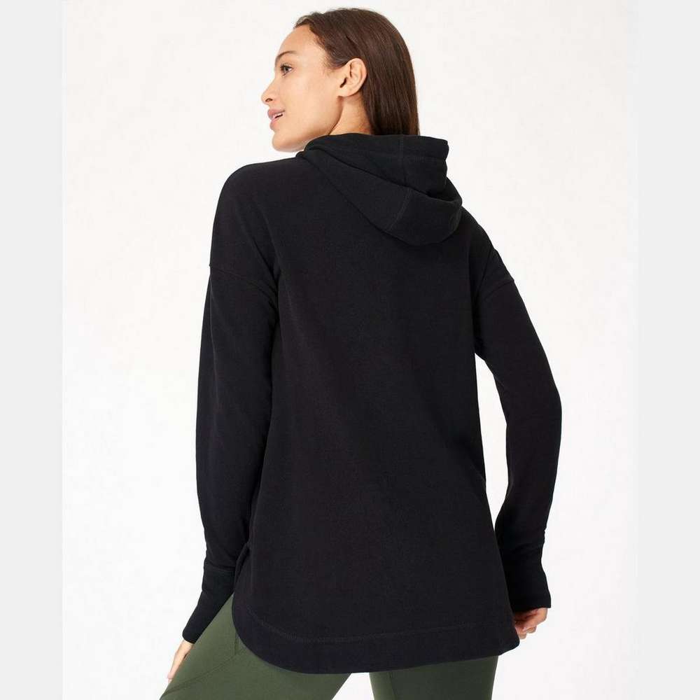 Escape Luxe Fleece Hoodie, Black, large