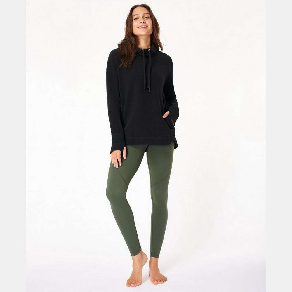 Escape Luxe Fleece Hoodie, Black, large