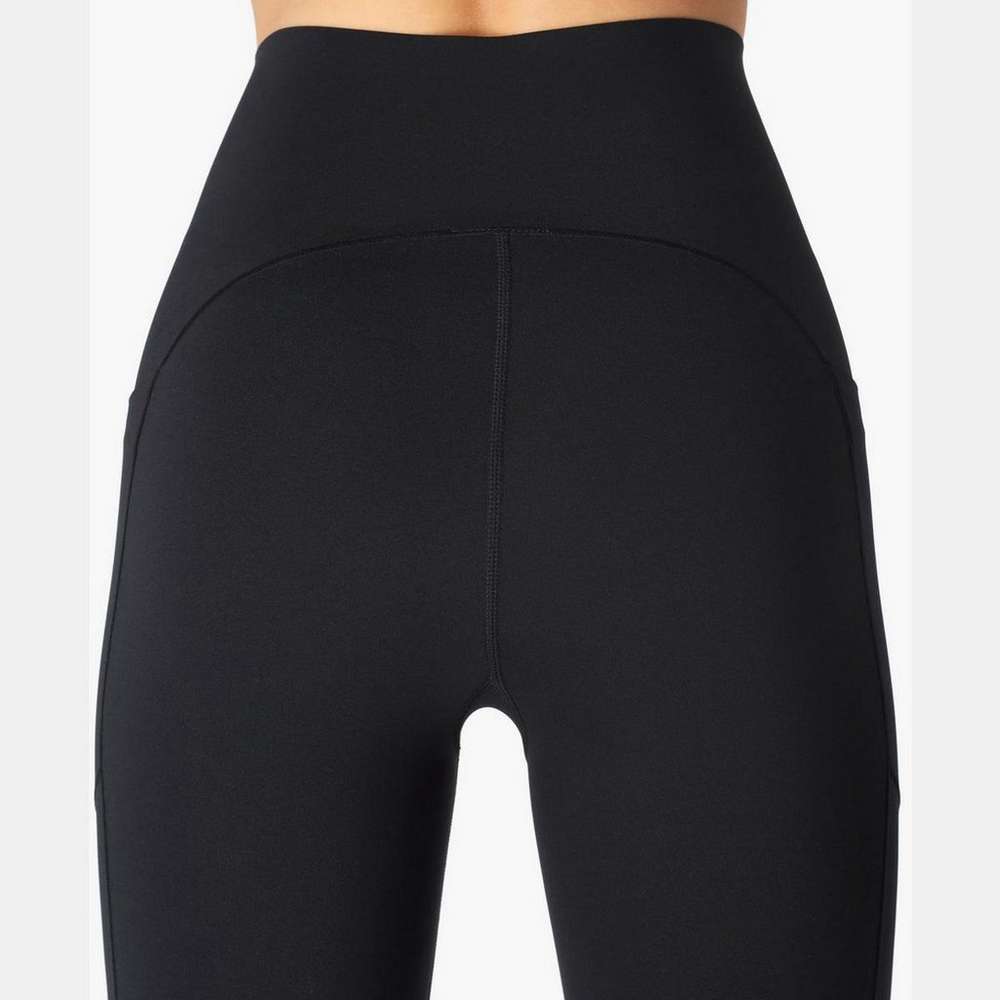 Power High-Waisted 7/8 Workout Leggings, Black, large