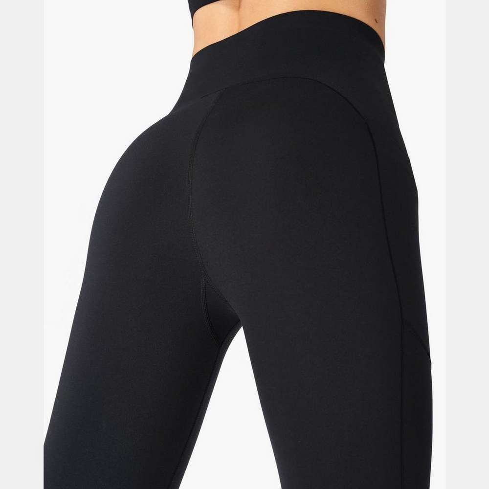 Power High-Waisted 7/8 Workout Leggings, Black, large